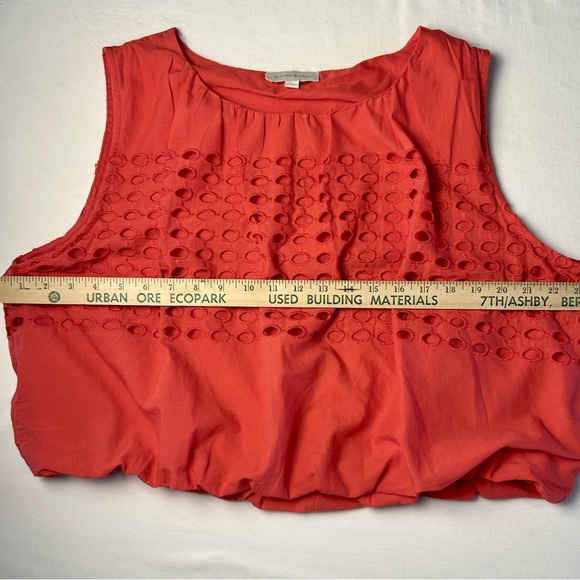 NWT Jennifer & Grace Coral Red Blouson Top and Skirt with cutouts size XL - Picture 9 of 16